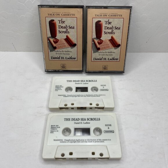 The Dead Sea Scrolls Exploring Significance Talk Set 2 Cassettes Daniel H Ludlow - Picture 4 of 5